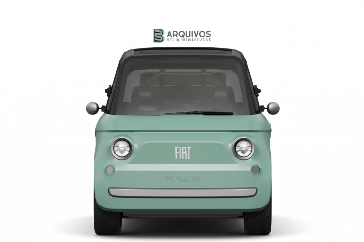 Modelo 3D STL - Fiat Topolino — foto 6